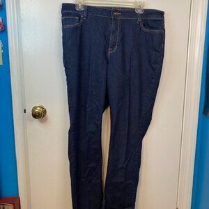 L.L. Bean Favorite Fit dark blue Skinny jeans